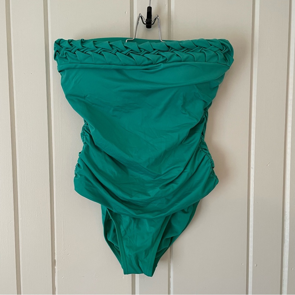 Jantzen Teal One Piece Swim Suit